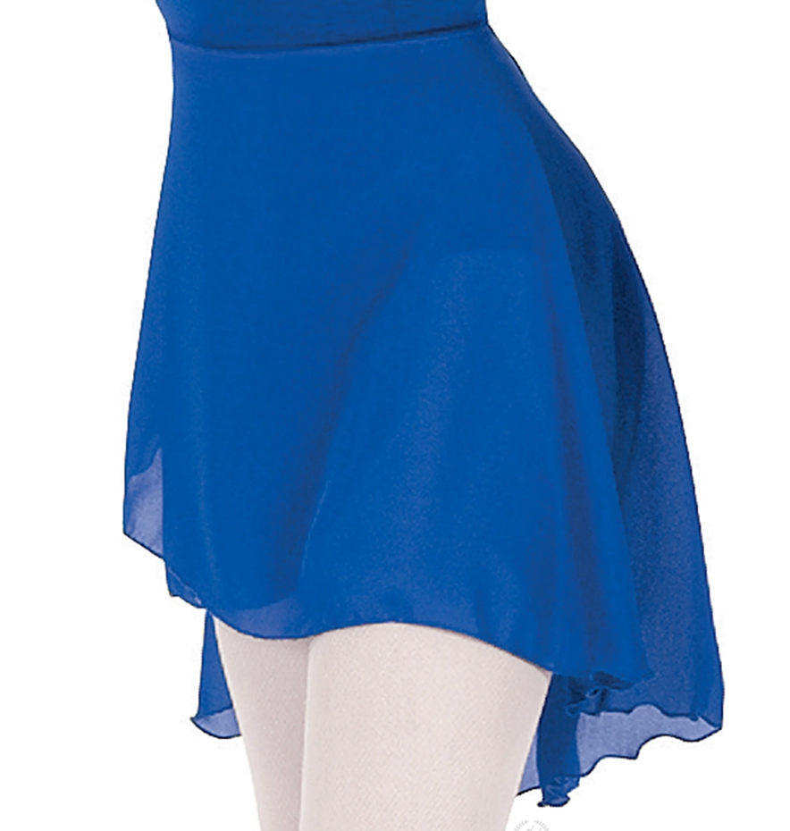 Womens High Low Chiffon Wrap Skirt