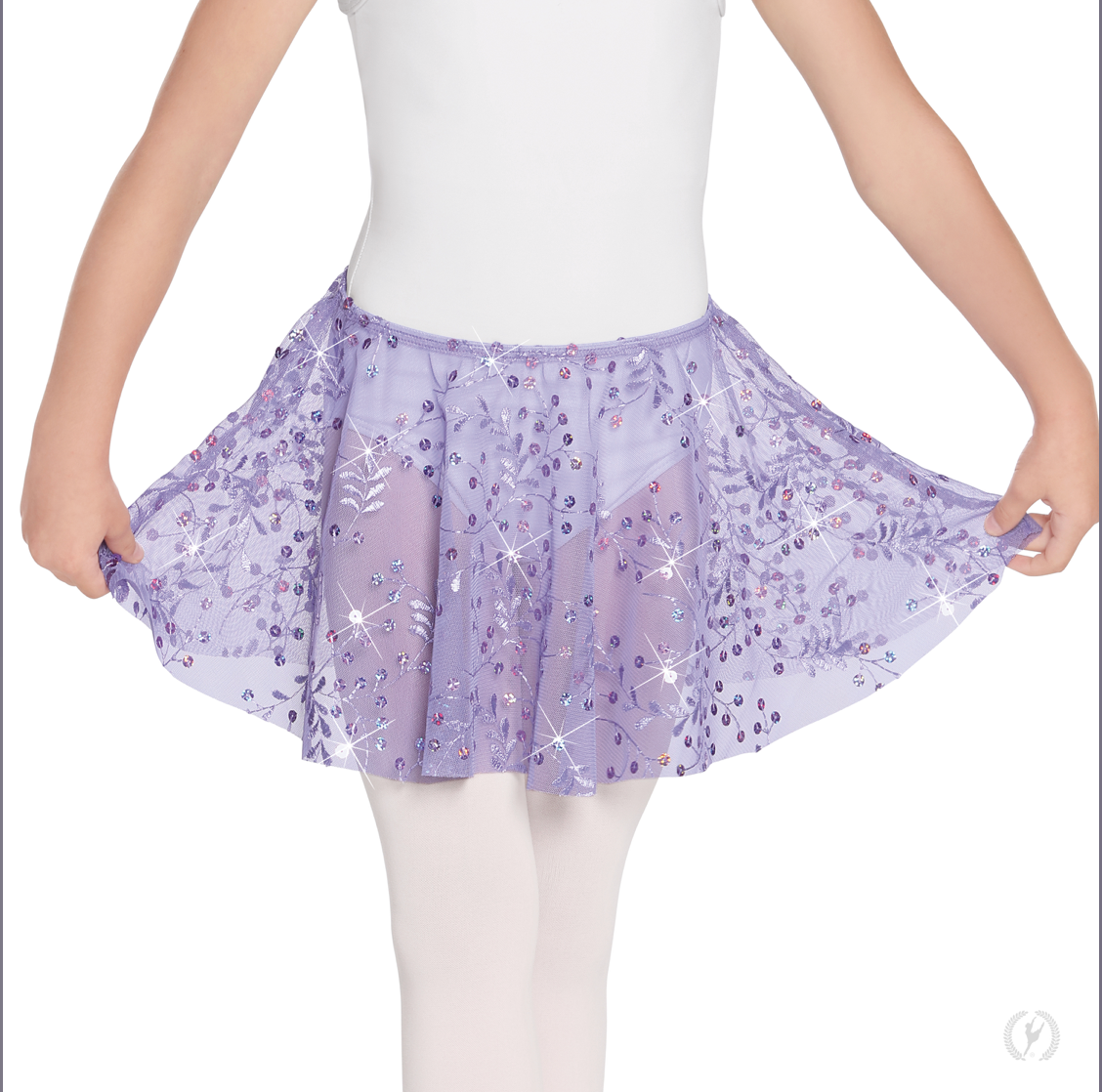 Enchanted Dreams Sequin Mesh Pull On Skirt