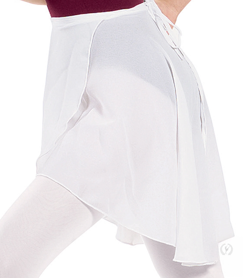 Womens High Low Chiffon Wrap Skirt