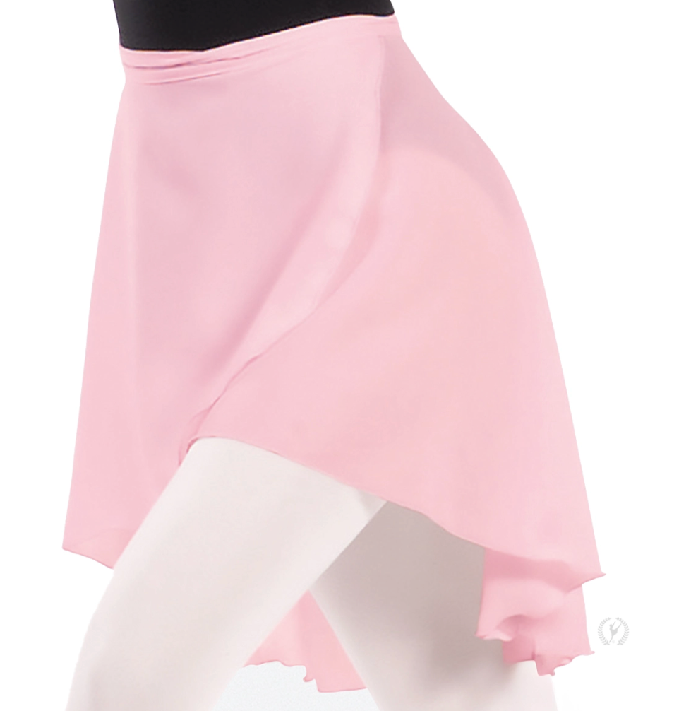 Womens High Low Chiffon Wrap Skirt