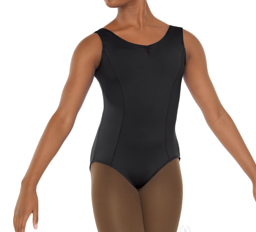 Microfiber Princess Seam Tank Leotard